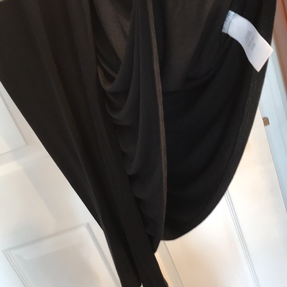 T-shirt dress with chest pocket, double layer - Picture 5 of 7